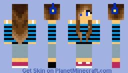 Santa Girl skin Minecraft Skin