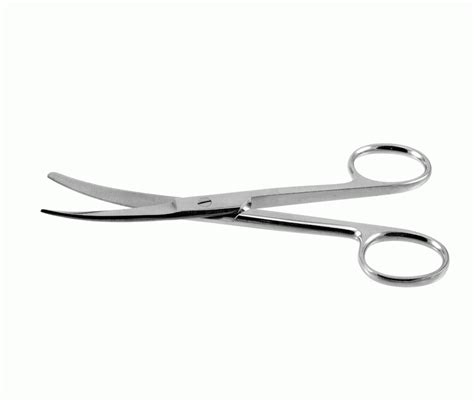 Dressing/Operating Scissors, Curved, Sharp/Blunt – Standard – Online Shop – SPIRAL Surgical Co.