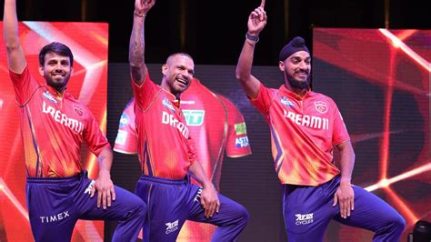 IPL 2024: Punjab Kings Unveil New Jersey In Presence Of Captain Shikhar Dhawan At Grand Event ...