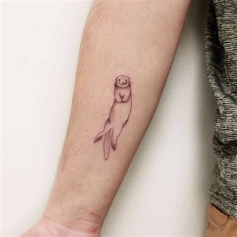 Top 71 Best Otter Tattoo Ideas - [2021 Inspiration Guide] in 2021 | Tattoos, Otter tattoo ...