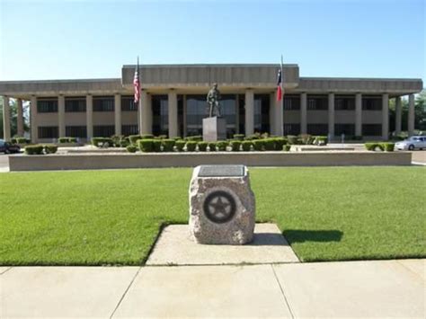 Bowie County courthouse in New Boston Texas.