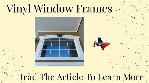 Vinyl Window Frames | Conservation Construction of Dallas