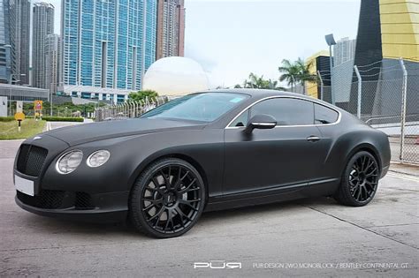 Matte Black 2013 Bentley Continental GT [680x453]