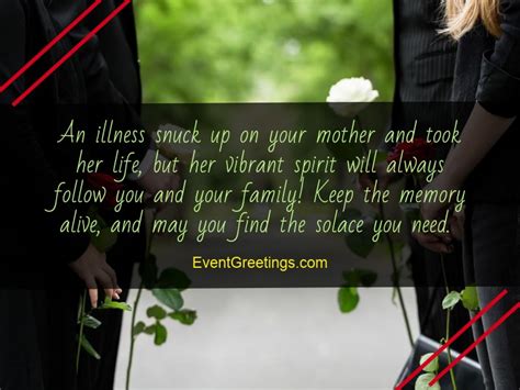 55 Condolence Message On Death of Mother - Sympathy Quotes