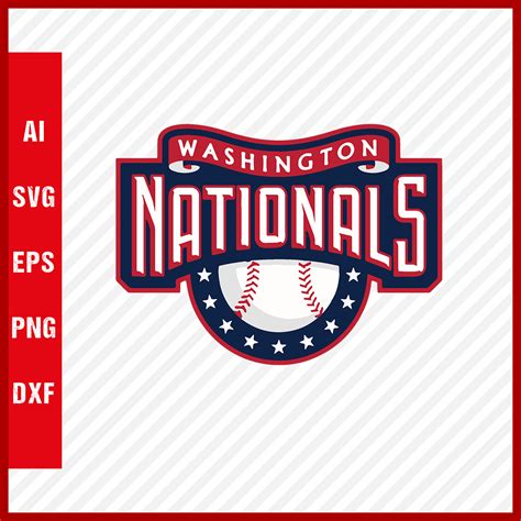 Washington Nationals Logo MLB Svg Cut Files Baseball Clipart ...