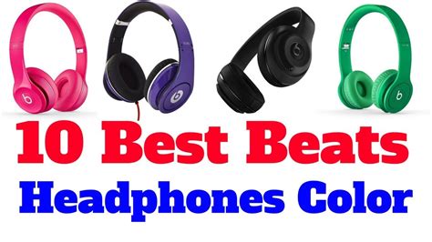 Top 10 Best beats headphones color - YouTube