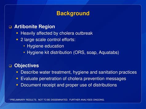 Artibonite Department, Haiti DINEPA, CDC, ACTED, UNICEF - ppt download