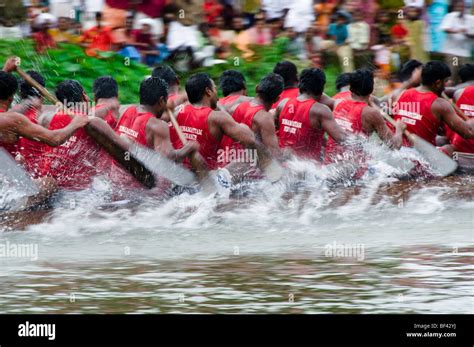 Snake boat race during onam celebrations in Kerala, India Stock Photo - Alamy