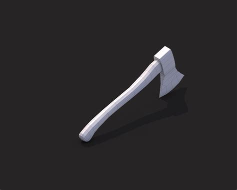 3d model axe pack