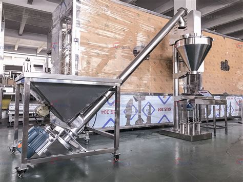 A Semi Automatic Powder Filling Machine Exported to Miami (Image)