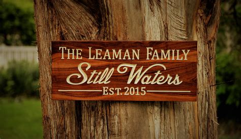 Lake House Sign Outdoor Wood Signs Lake Home Gifts