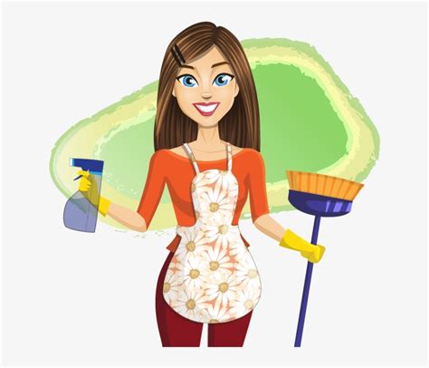 Maid Drawing Housekeeper Vector Free Library - Housekeeping Cliparts - Free Transparent PNG ...