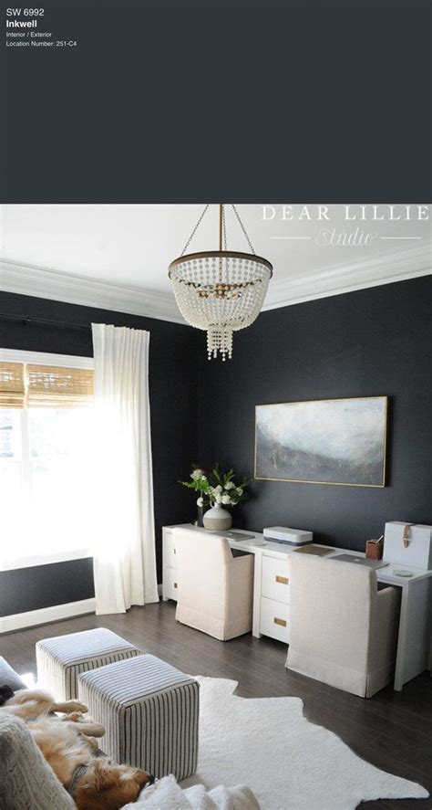 7 Best Black Paint Colors By Sherwin-Williams | House paint interior, Black paint color, Black ...