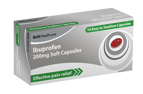 Bells Ibuprofen 200mg Soft Capsule (Liquid)