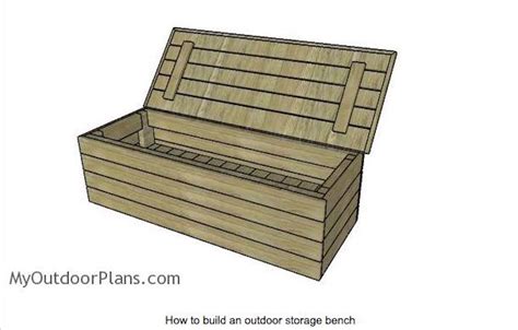 Modern Storage Bench – Free Woodworking Plan.com