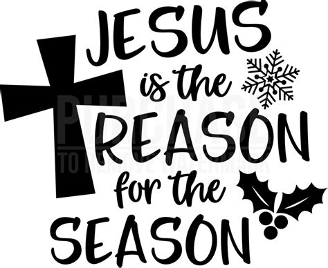 Jesus Is The Reason For The Season SVG, Jesus SVG, Believe SVG | Seasons, Svg, Friends font