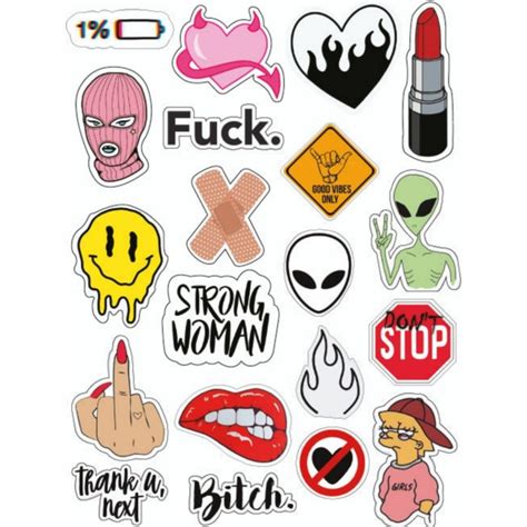 STICKERS WATERPROOF - DON'T STOP - Comprar en KIME DECO