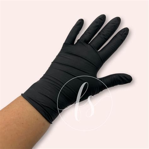 BLACK NITRILE GLOVES | FS SUPPLY SHOP