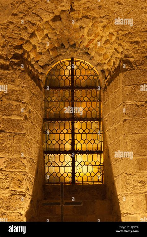 Mont saint michel abbey interior hi-res stock photography and images - Alamy