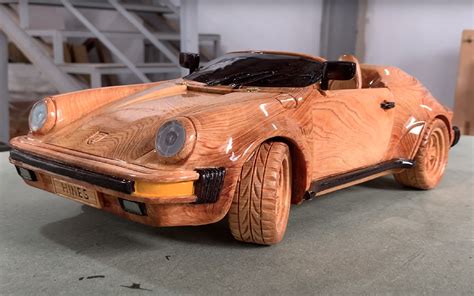 1989 Porsche 911 Speedster Wooden Replica Fills You With Nostalgia ...