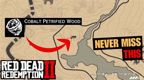 Everyone passed by this lake but missed this loots "Cobalt Petrified Wood" | Red Dead Redemption ...