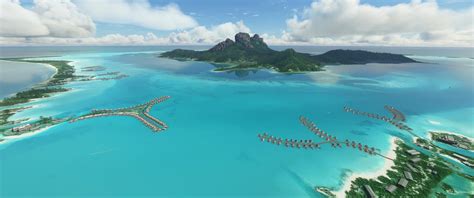 [Freeware UPDATED] Bora Bora Resorts, Over-Water Huts - French ...