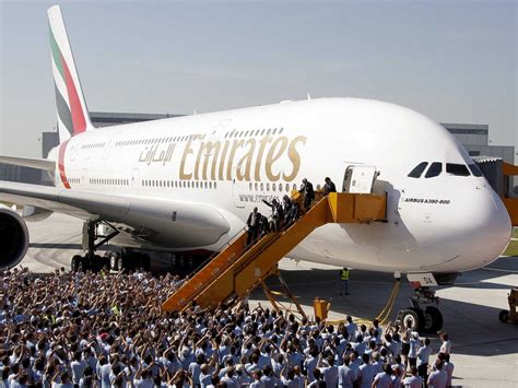 Emirates Airbus A380 Superjumbo World Economic Forum Davos - Business ...