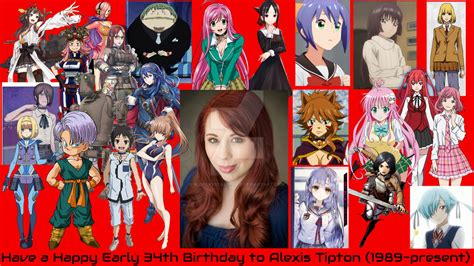 Have a Happy Early 34th Birthday to Alexis Tipton by BlueCrystalSpider on DeviantArt