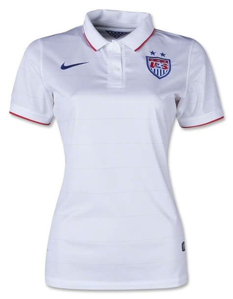 USA 14/15 Women's Home Soccer Jersey - WorldSoccerShop.com | World cup ...