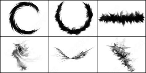 6 fire brush PS brushes in .abr format free and easy download unlimit ...