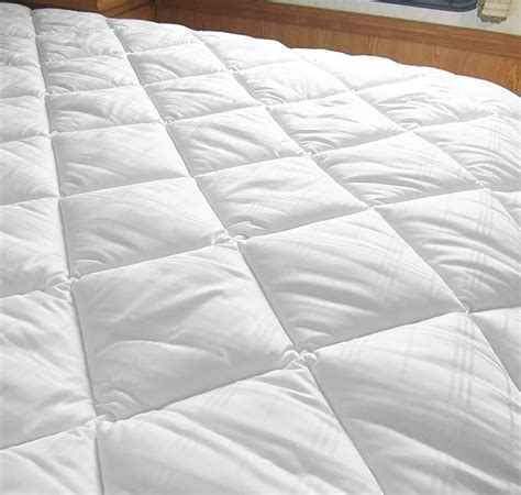 AB Lifestyles RV 70x80 Quilted Mattress Pad Cover. Fitted Sheet Style ...