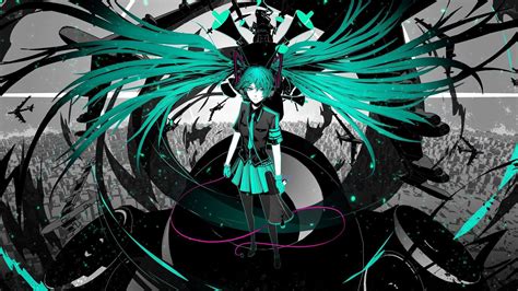 Dark Miku Wallpapers on WallpaperDog