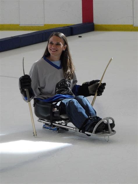 Most fun ever in a wheelchair - adaptive winter sports #blog #sledgehockey #adaptivesports # ...