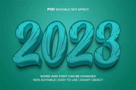 Premium PSD | Happy new year text effect