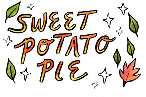 Sweet Potato Pie: A Thanksgiving Recipe Comic – POMEgranate Magazine