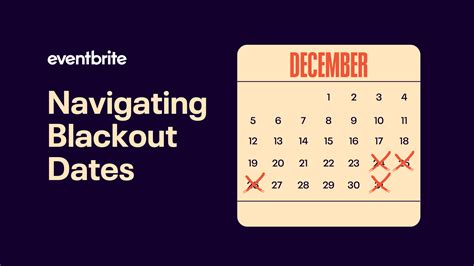 What Are Blackout Dates: Navigating Tips for Event Planners