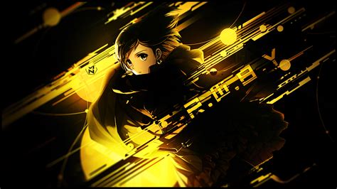 Yellow Anime Desktop Wallpapers - Wallpaper Cave