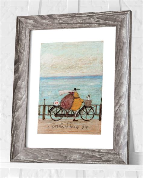 Sam Toft (A Breath of Fresh Air) Pre-Framed Art Print | The Art Group