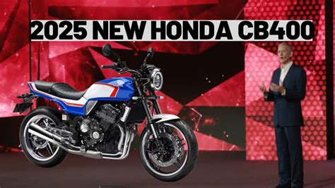 2025 HONDA CB400 REVEALED!! COMING FOR 2025 - YouTube