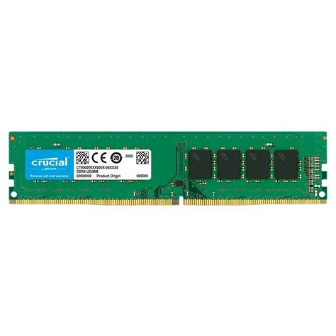 Micron Crucial 8GB U DDR4 3200Mhz RAM Memory Green, Techinn