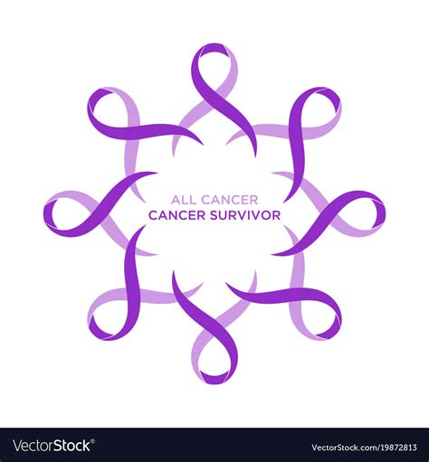 lavender cancer ribbon