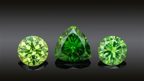 Demantoid and Tsavorite Crystals | Crystal Gemstone Shop