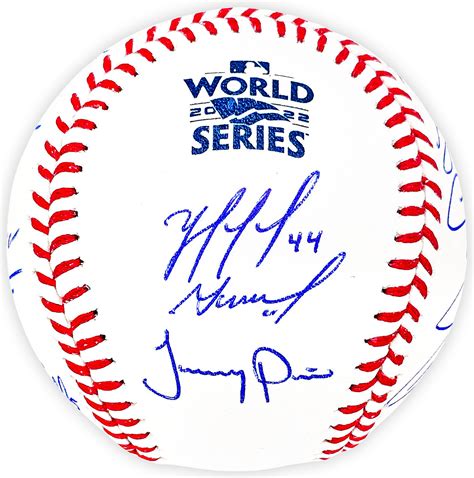 Shop Houston Astros Team Autographed 2022 World Series Champion ...