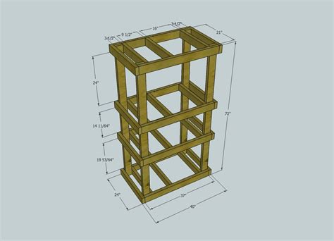 Diy Home Made Custom Wood Server Rack | Diy security, Server rack, Diy home security