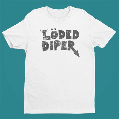 Loded Diper Shirt | Vintage Look | Diary of a Wimpy Kid Tee | Short-Sleeve Unisex Rodrick Rules ...