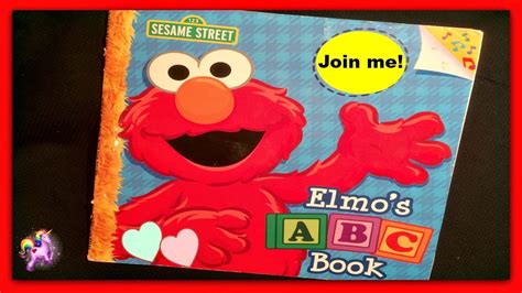 "ELMO'S ABC BOOK" - Read Aloud - Storybook for kids, children & adults ...