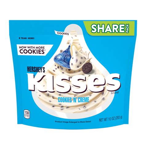 Hershey’s Kisses Cookies & Creme 284g – Authentic Ja Foods