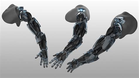 Futuristic Robotic Prosthetic Arm