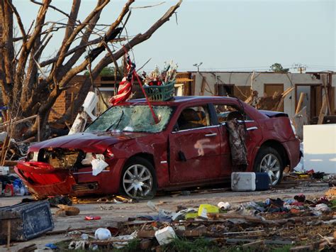 EF5 Tornado Damaged Cars in Oklahoma - Zero To 60 Times