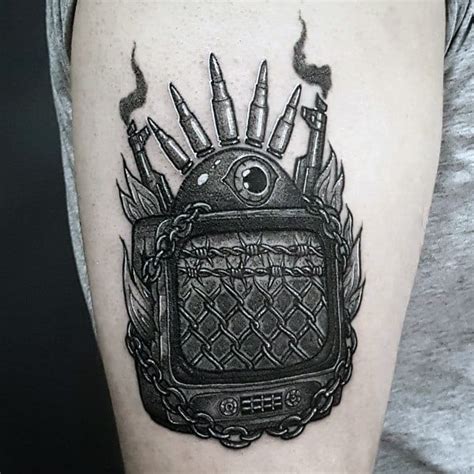 40 Awesome TV Tattoos for Men